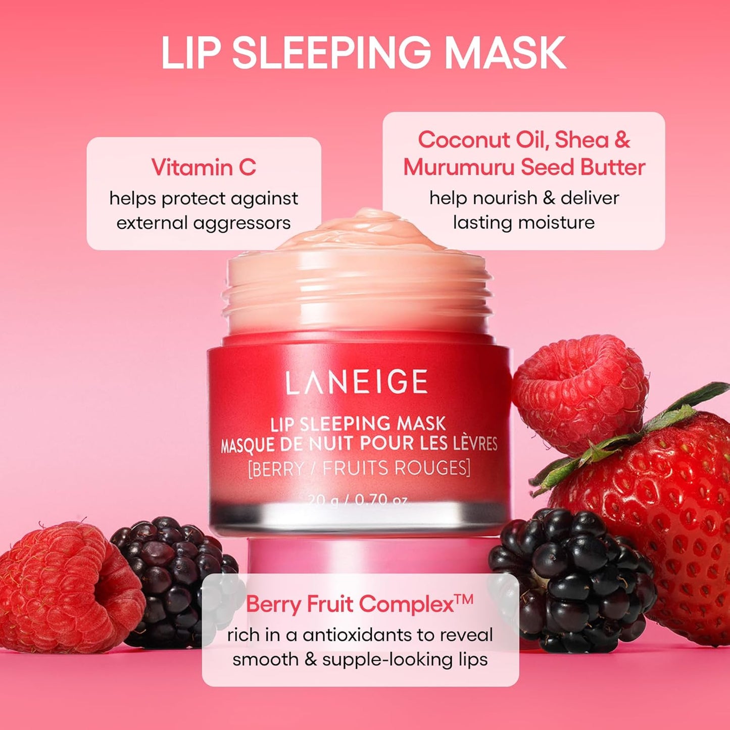 Lip Sleeping Mask EX - Berry